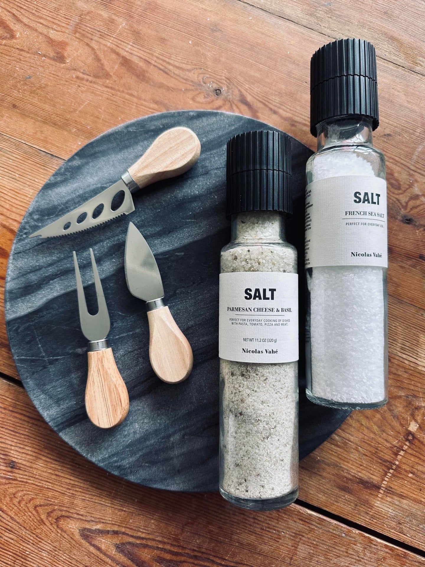 Fad i marmor - Grå dia 28cm - VIAMAJA.DK