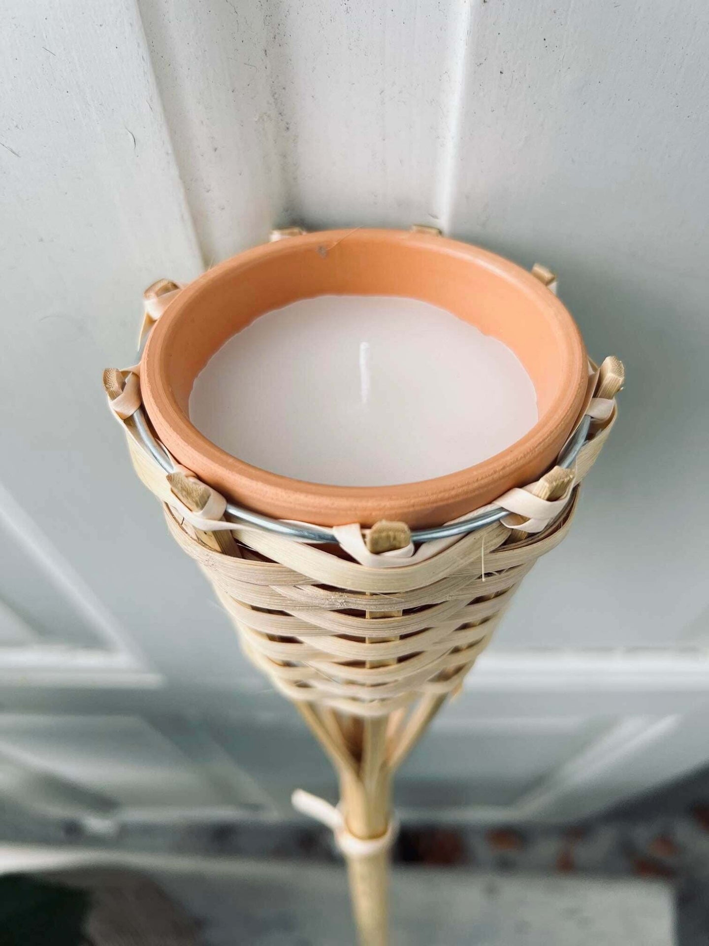 Fakkel med myggelys - Citronella 76cm - Sæt af 2 stk - VIAMAJA.DK