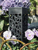 Fackla med solceller – Black square