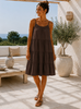 Sommarklänning Velina moro brown