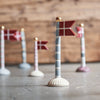 Flagga i keramik – Mix H 14cm
