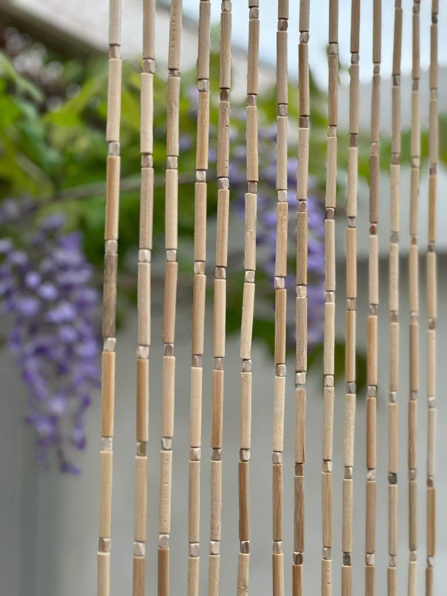 Forhæng i Bambus - 120x200cm - Ekstra bred - VIAMAJA.DK