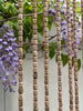 Pärlgardin i naturpärlor - 90x200 cm