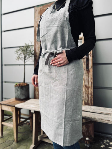 Forklæde - Grå - VIAMAJA.DK