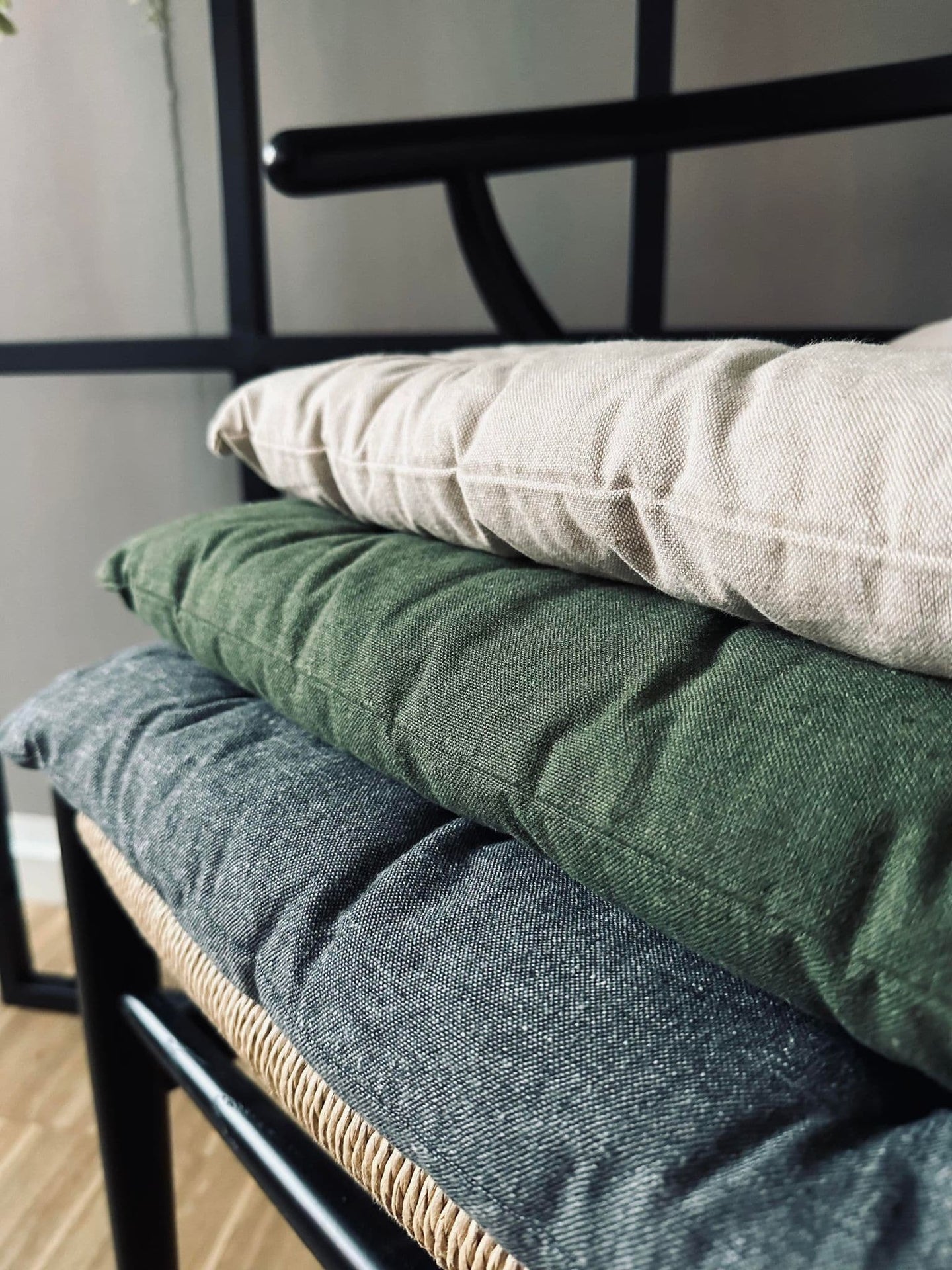 Futon 40×40 Natur bomuld - VIAMAJA.DK