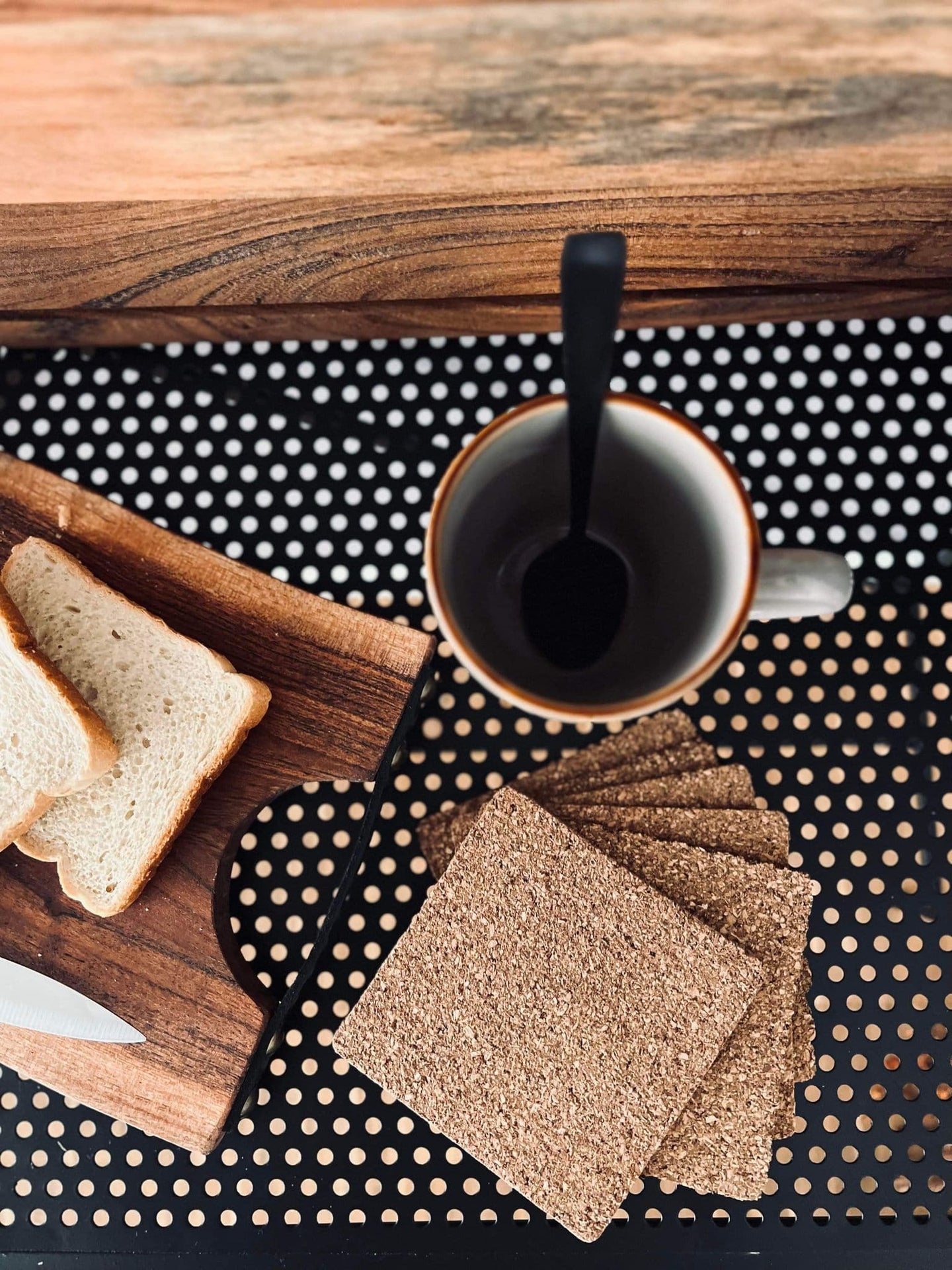 Glasbrikker - kork 6 stk Firkantet - VIAMAJA.DK