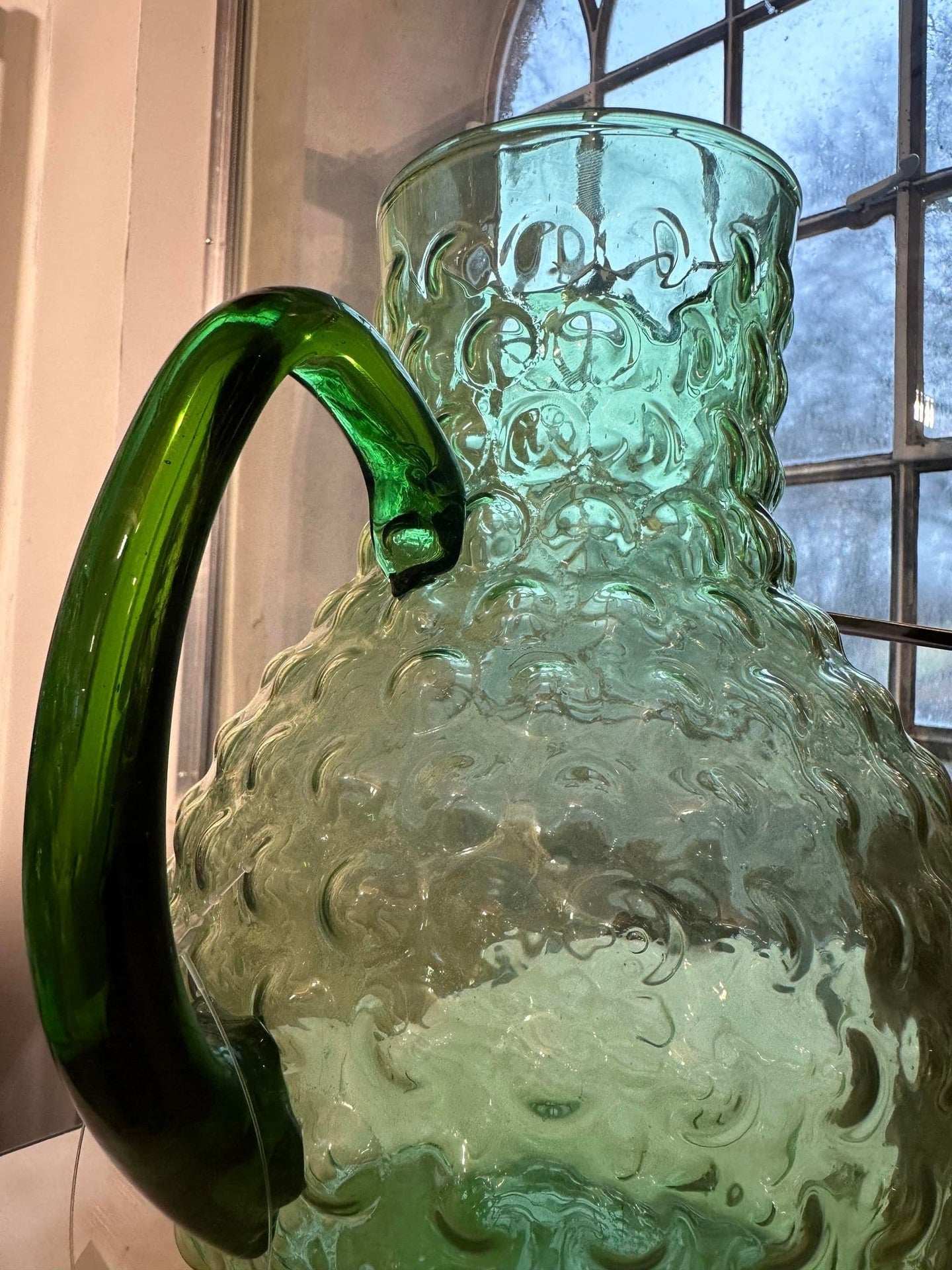 Glaskande med dots – Grøn - VIAMAJA.DK