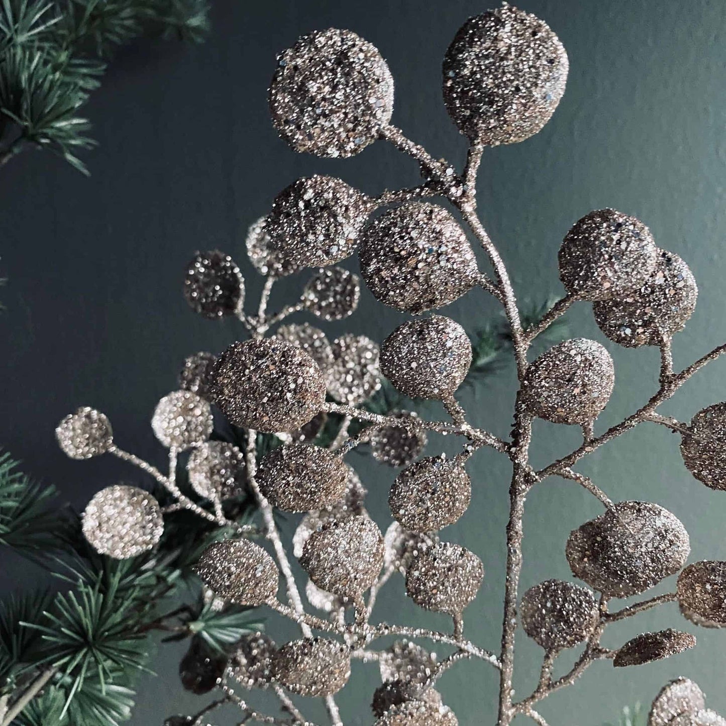 Gren med glimmer dots - VIAMAJA.DK