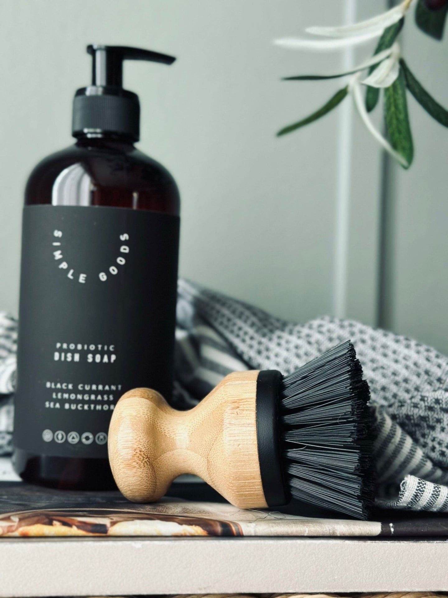 Grydebørste – Bambus - VIAMAJA.DK