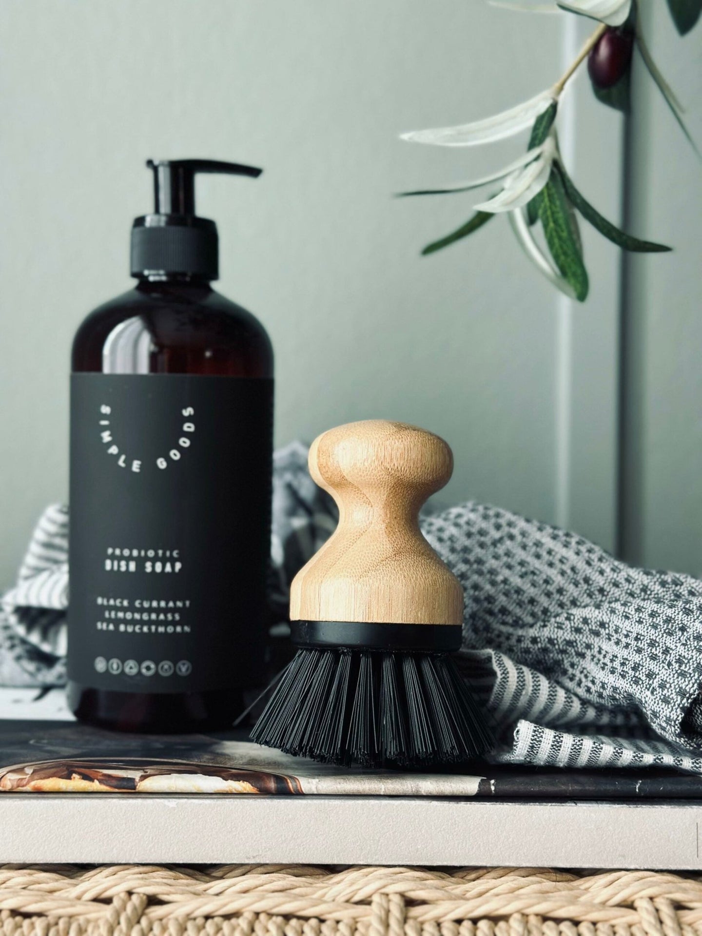 Grydebørste – Bambus - VIAMAJA.DK