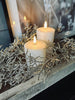 Girlang med glitter - 150 cm champagne