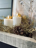 Girlang med glitter - 150cm Guld