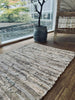 Golvmatta i läder - 60x90 cm Beige