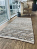 Golvmatta i läder - 70x140 cm Beige
