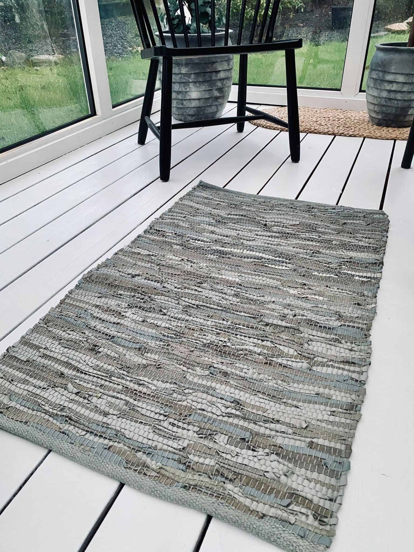 Gulvtæppe i skind - 60x90 - VIAMAJA.DK