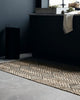 Golvmatta löpare i Jute  - ZIGZAG 90x300cm