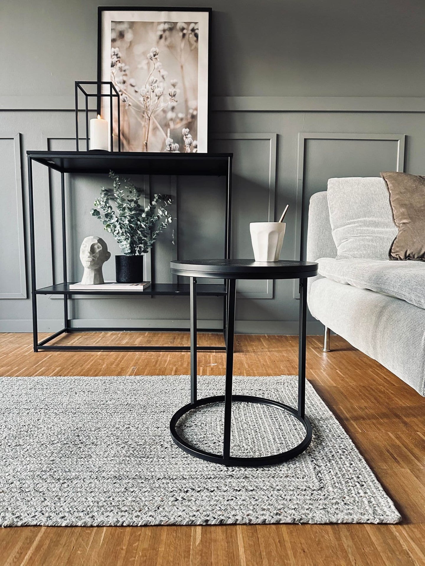 Gulvtæppe Lys Grå – Godkendt til inde og ude - VIAMAJA.DK