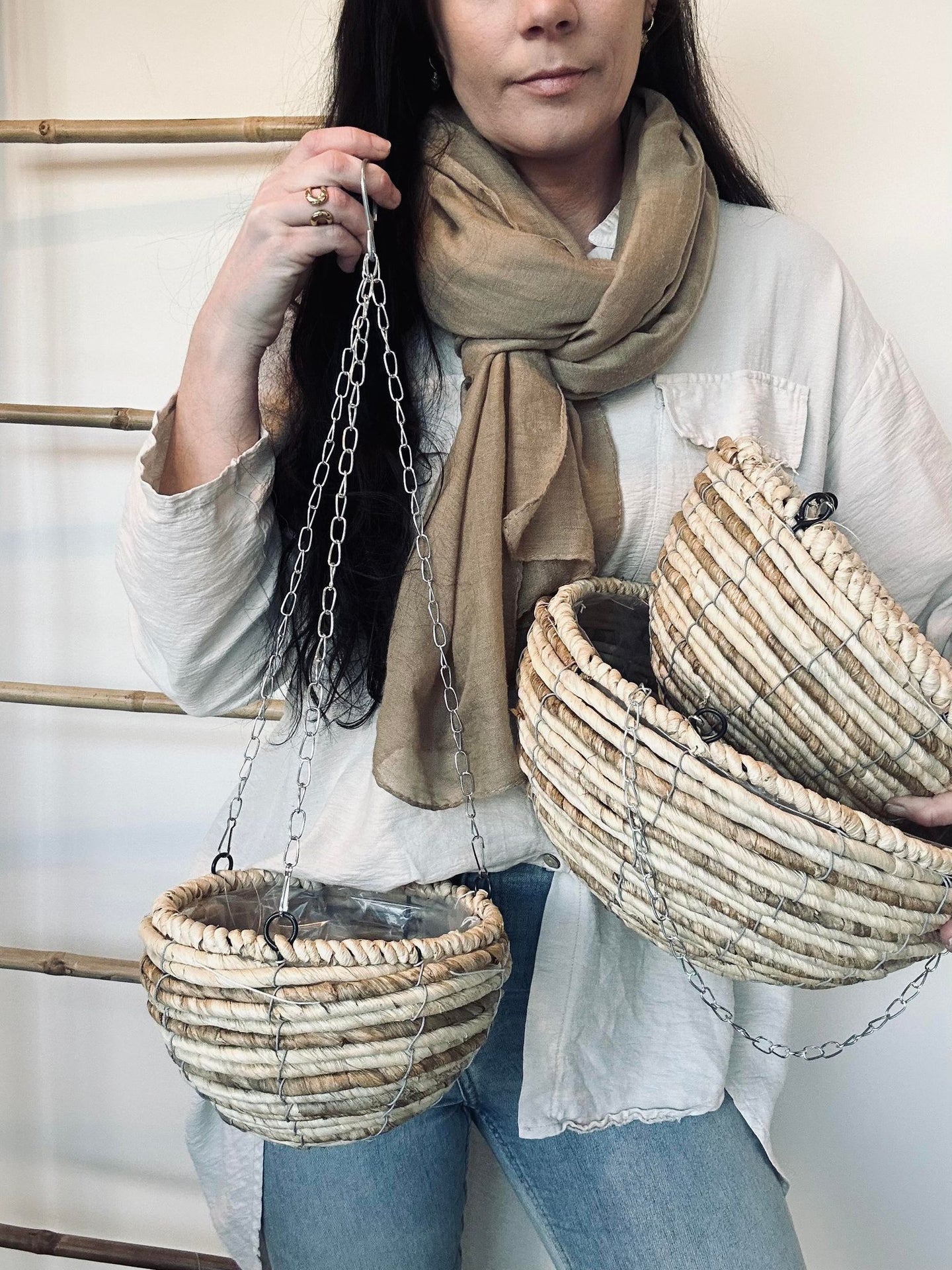 Hænge plantekurve – Sæt med 3 stk - VIAMAJA.DK