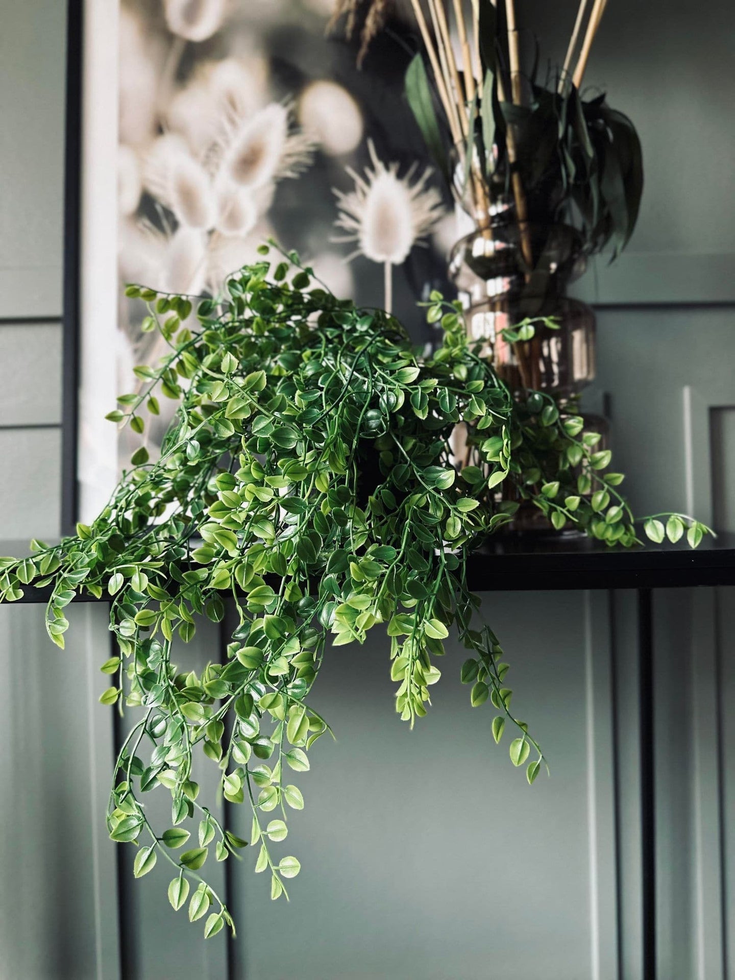Hängande växt grön