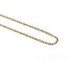 Halsband 50 cm – förgyllt