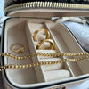Halsband Aleandre 18k förgylld - 59cm
