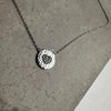 Halsband Hjärta Silver
