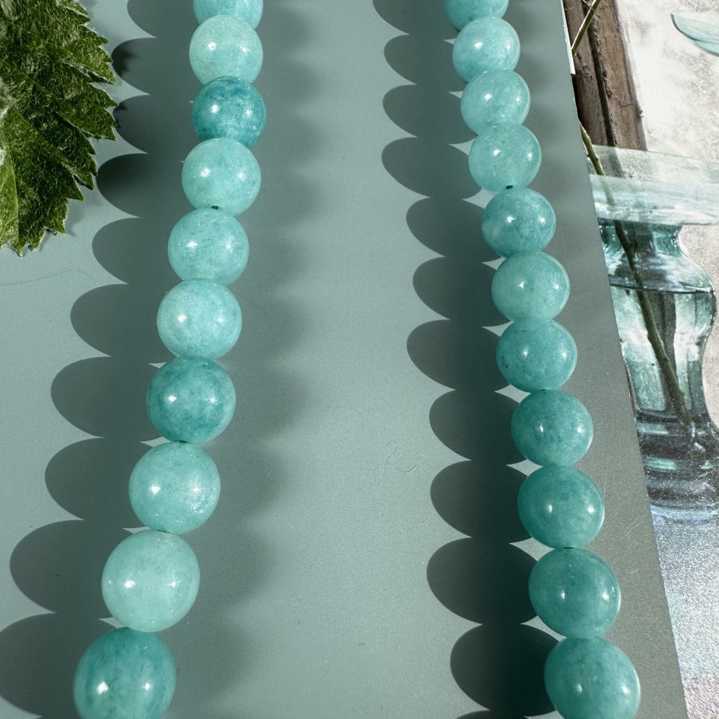 Halskæde Mary Aqua - VIAMAJA.DK