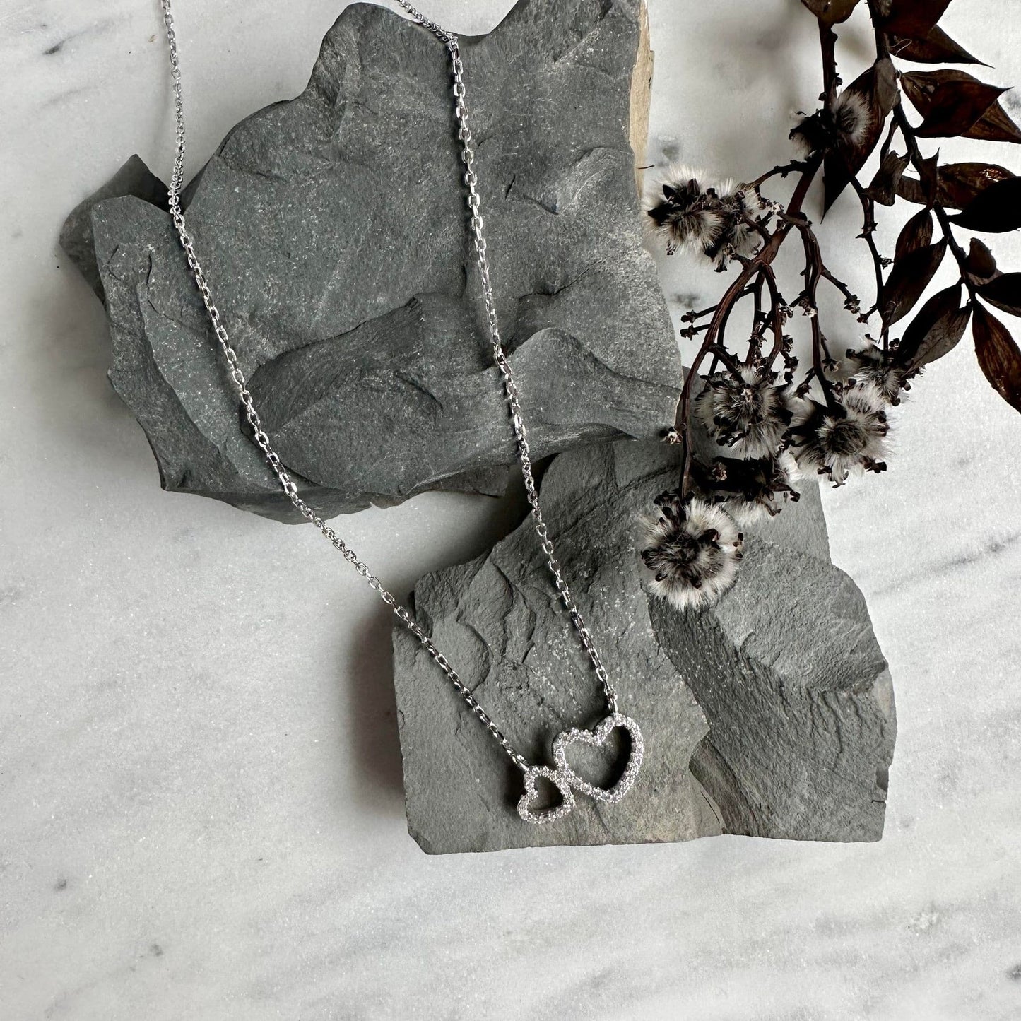 Halskæde Mirabella Sterling Silver - VIAMAJA.DK