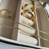 Halsband Roseanne 18k förgyllt - 59cm