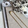 Halsband Vivienne 18k förgylld - 48 cm