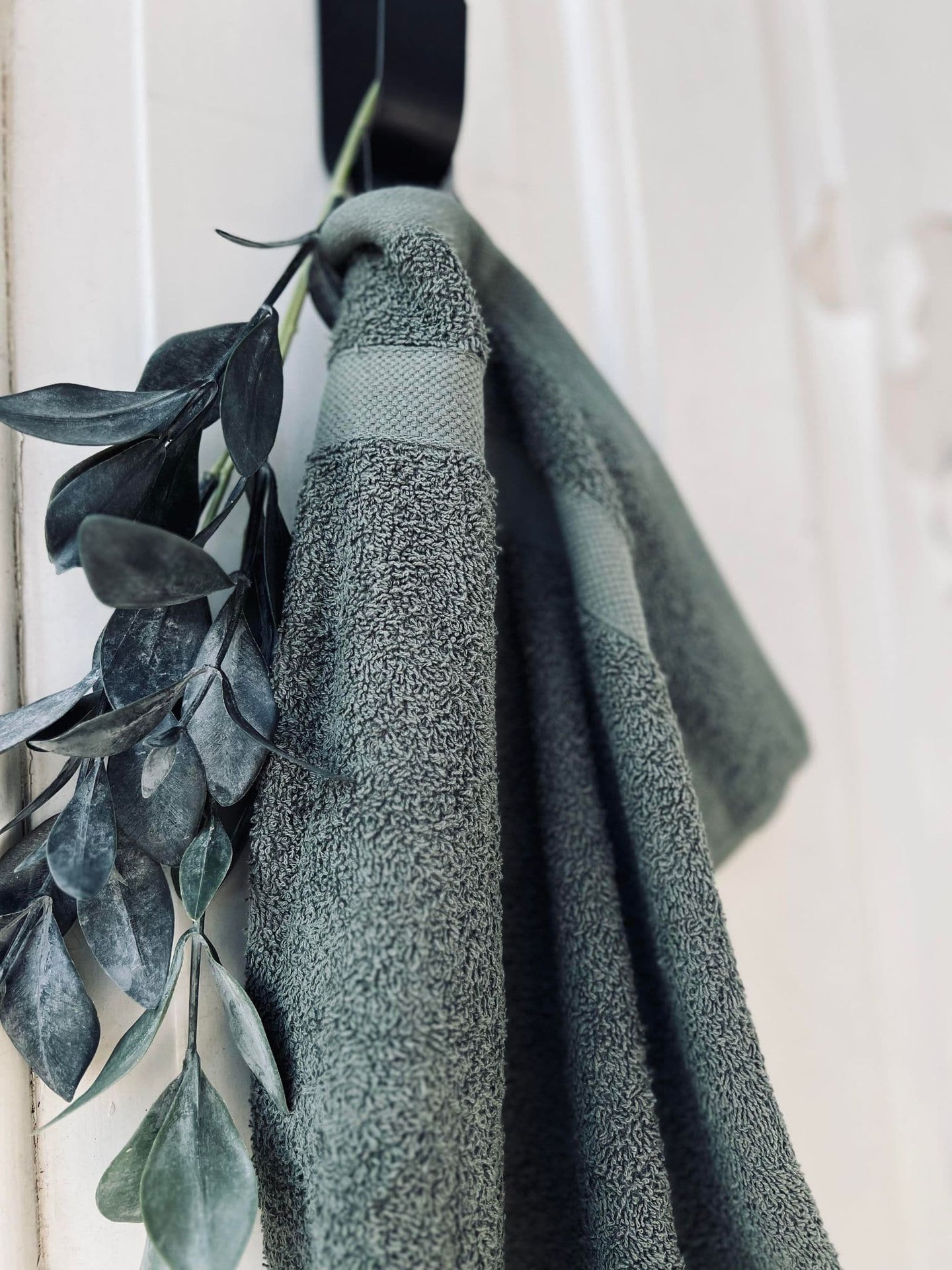 Håndklæde Oliven - 70x140cm Øko-tex - VIAMAJA.DK