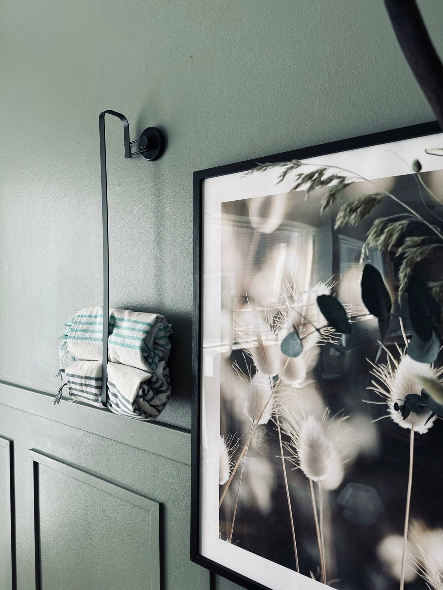 Håndklædeholder med sugekopper - VIAMAJA.DK