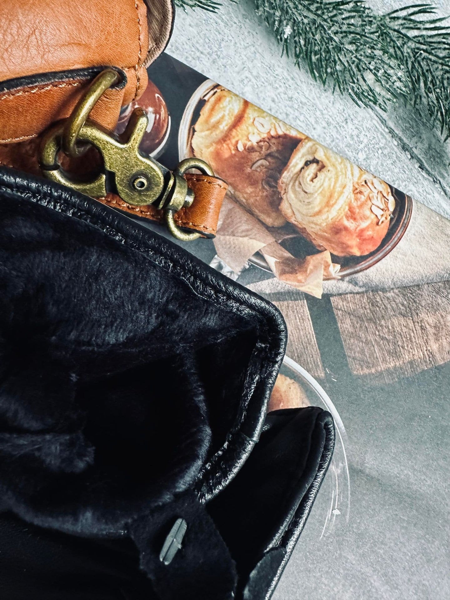 Handsker - Black with white - VIAMAJA.DK