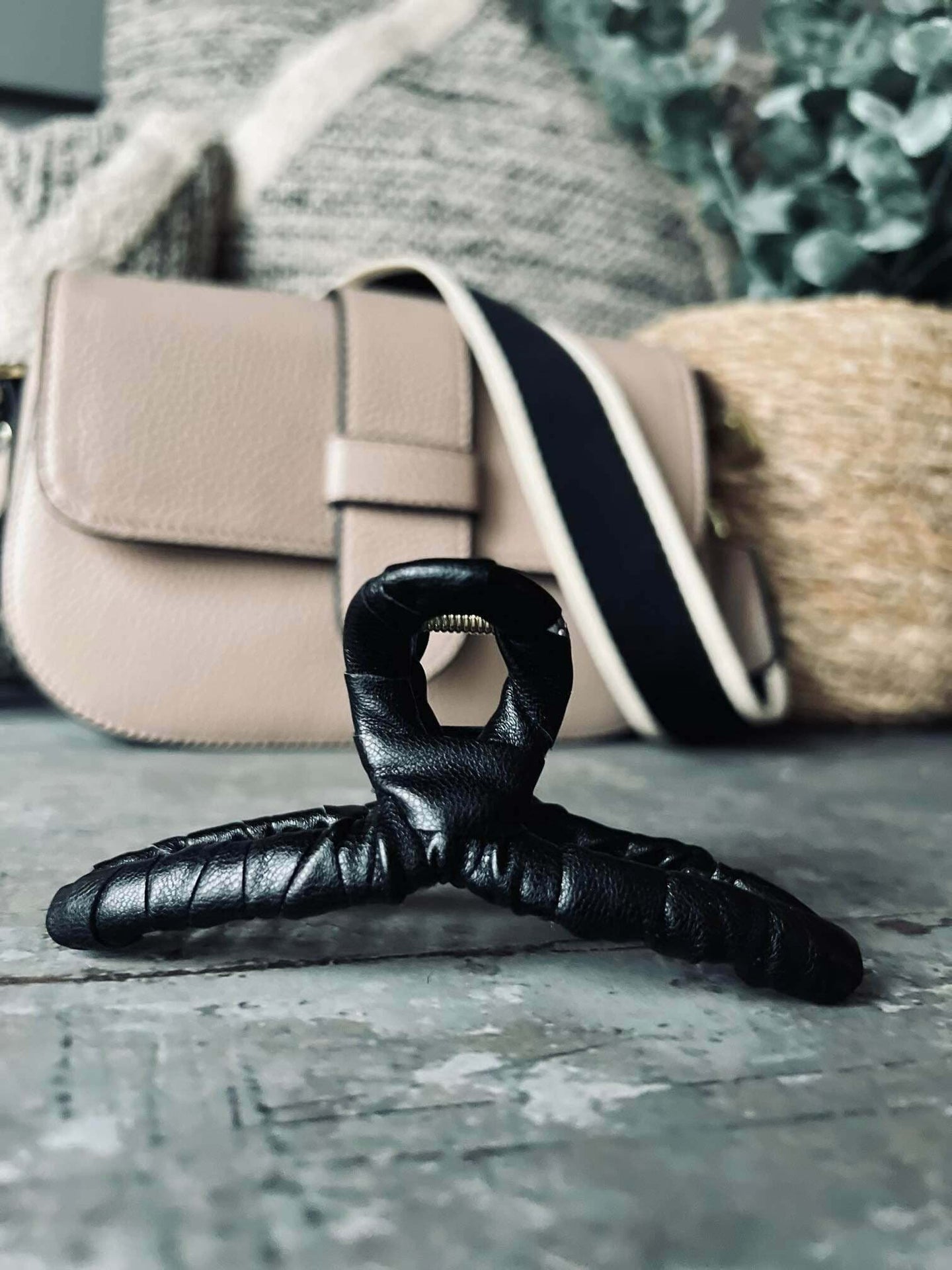 Hårklemme Gallo - Sort - VIAMAJA.DK