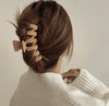 Hårklämma Lilly - kraftig kvalitet Beige