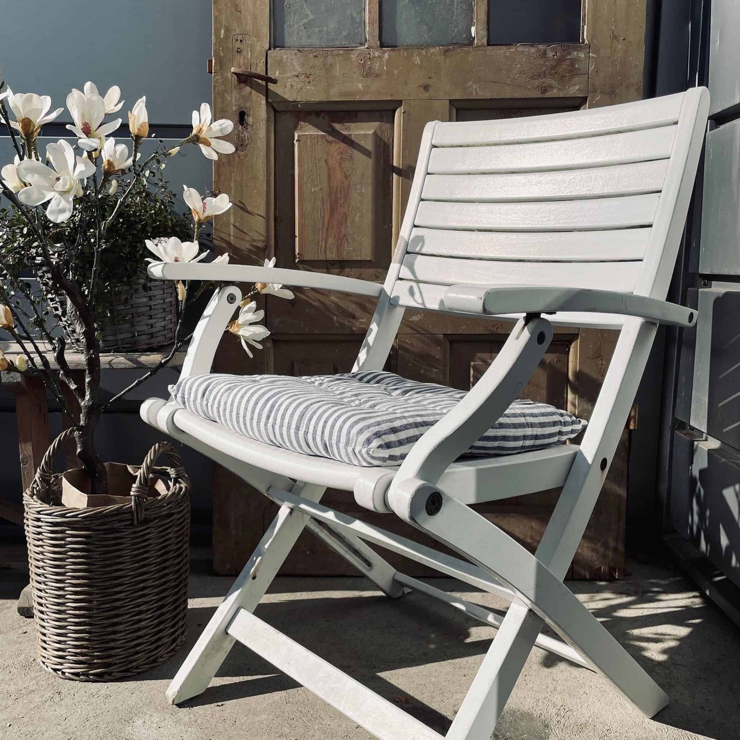 Havehynde futon – Grå 40×40 - VIAMAJA.DK