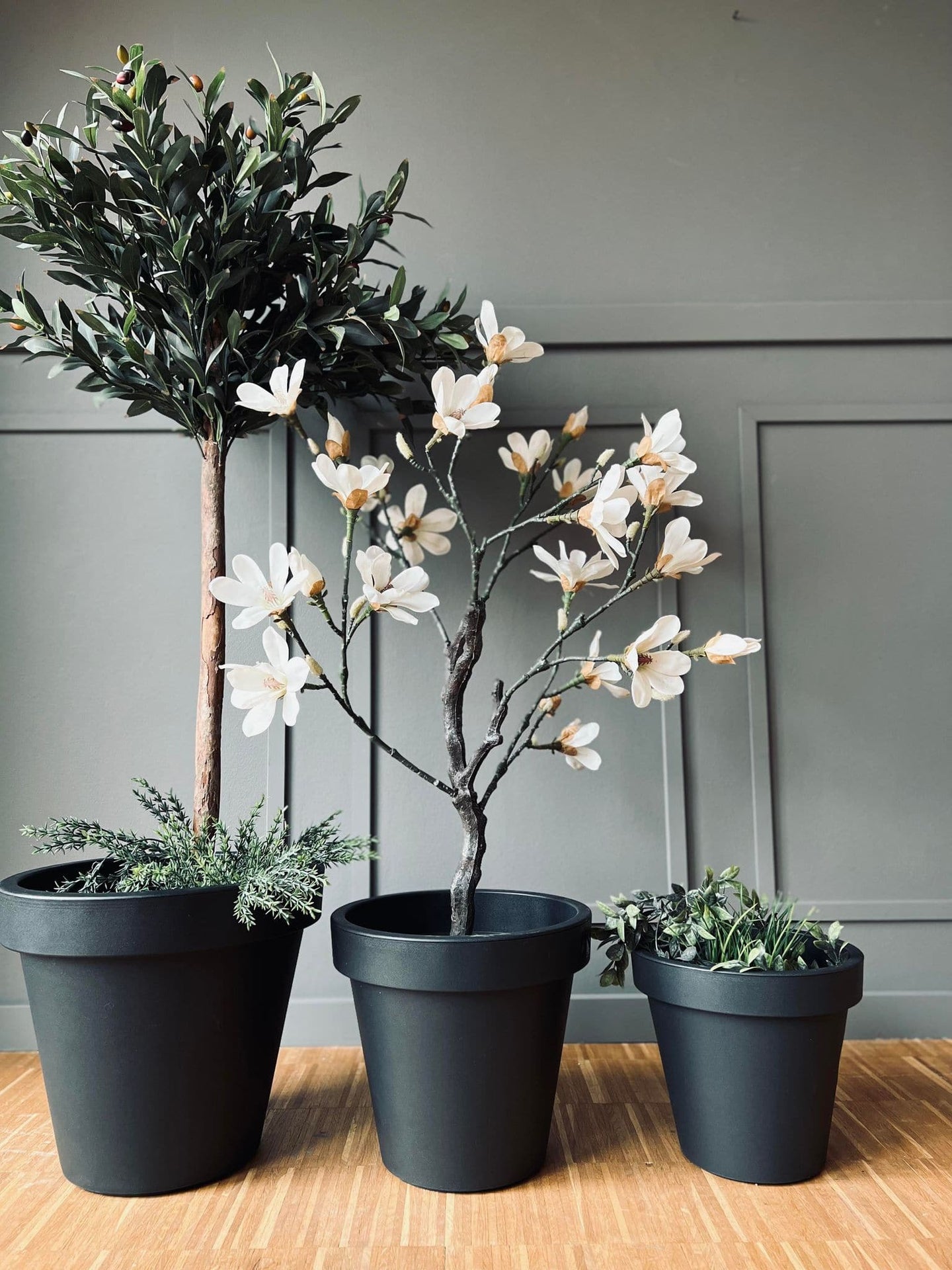 Havekrukke i recycling plast - Stor Ø 35 cm - VIAMAJA.DK