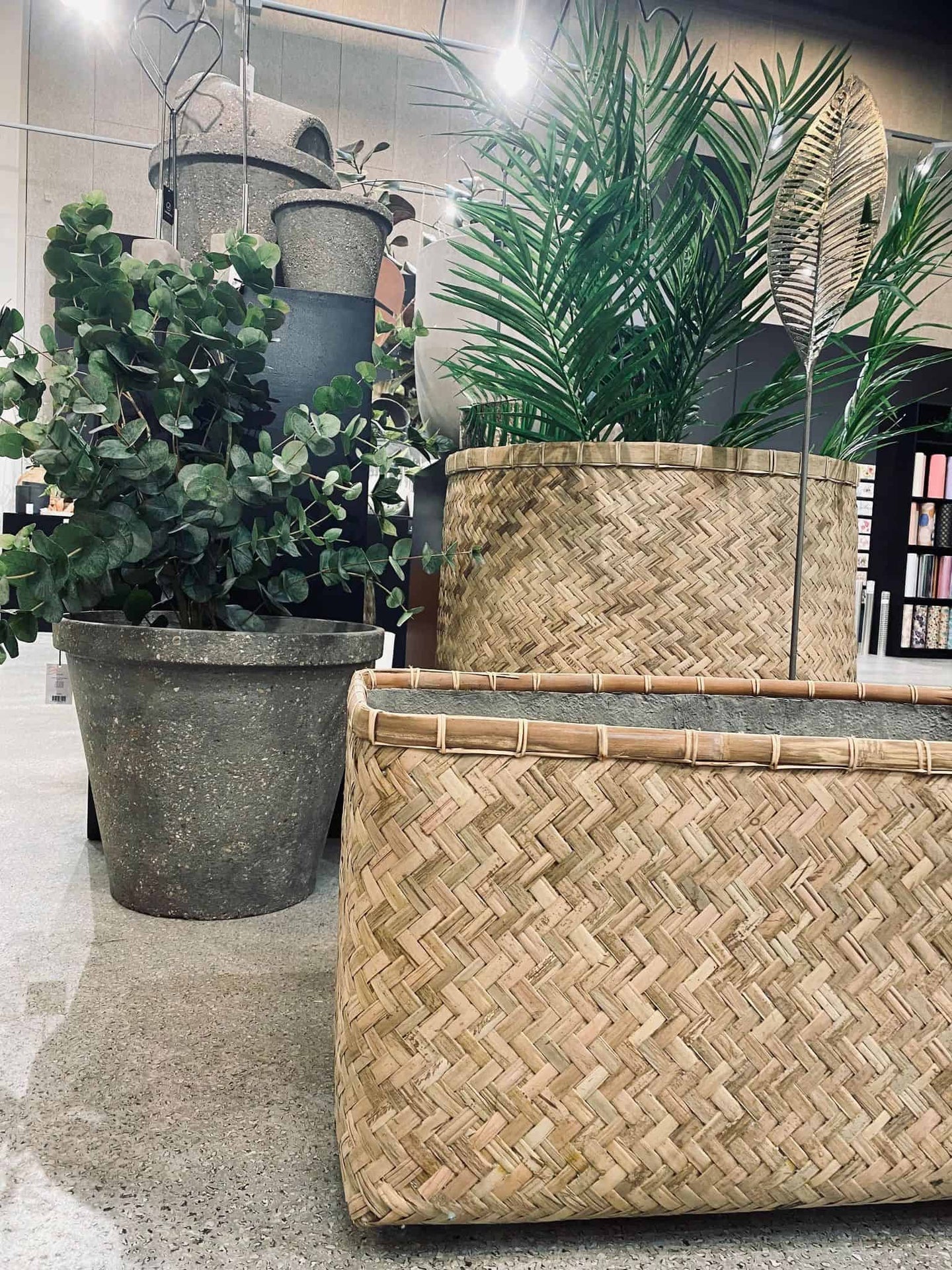 Havekrukker i cement - Sæt / 4str - AFHENT PÅ LAGER - VIAMAJA.DK