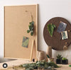 Hessian anslagstavla 60 x 40 cm - Natur