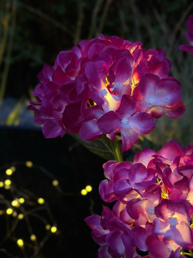 Hortensia med solceller – Pink - VIAMAJA