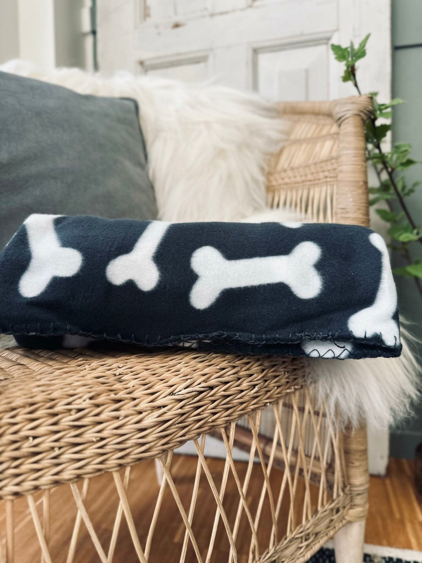 Hundetæppe – 70×100 Black - VIAMAJA.DK