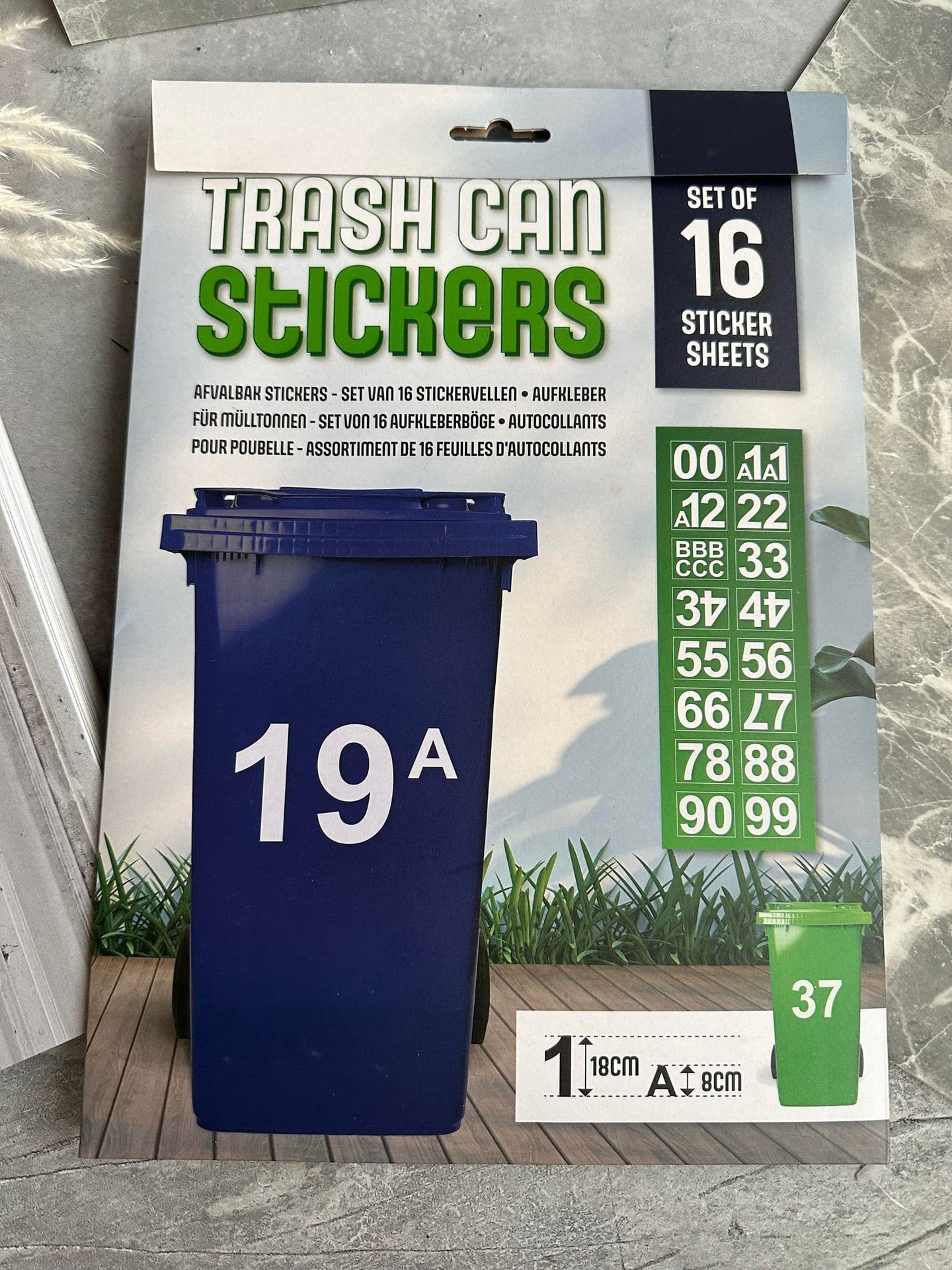 Husnr til skraldespand - VIAMAJA.DK