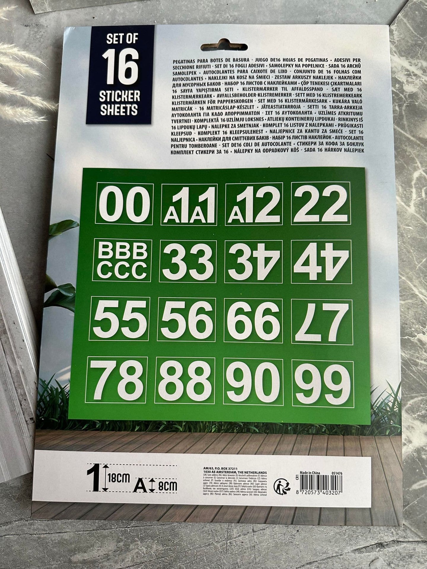 Husnr til skraldespand - VIAMAJA.DK