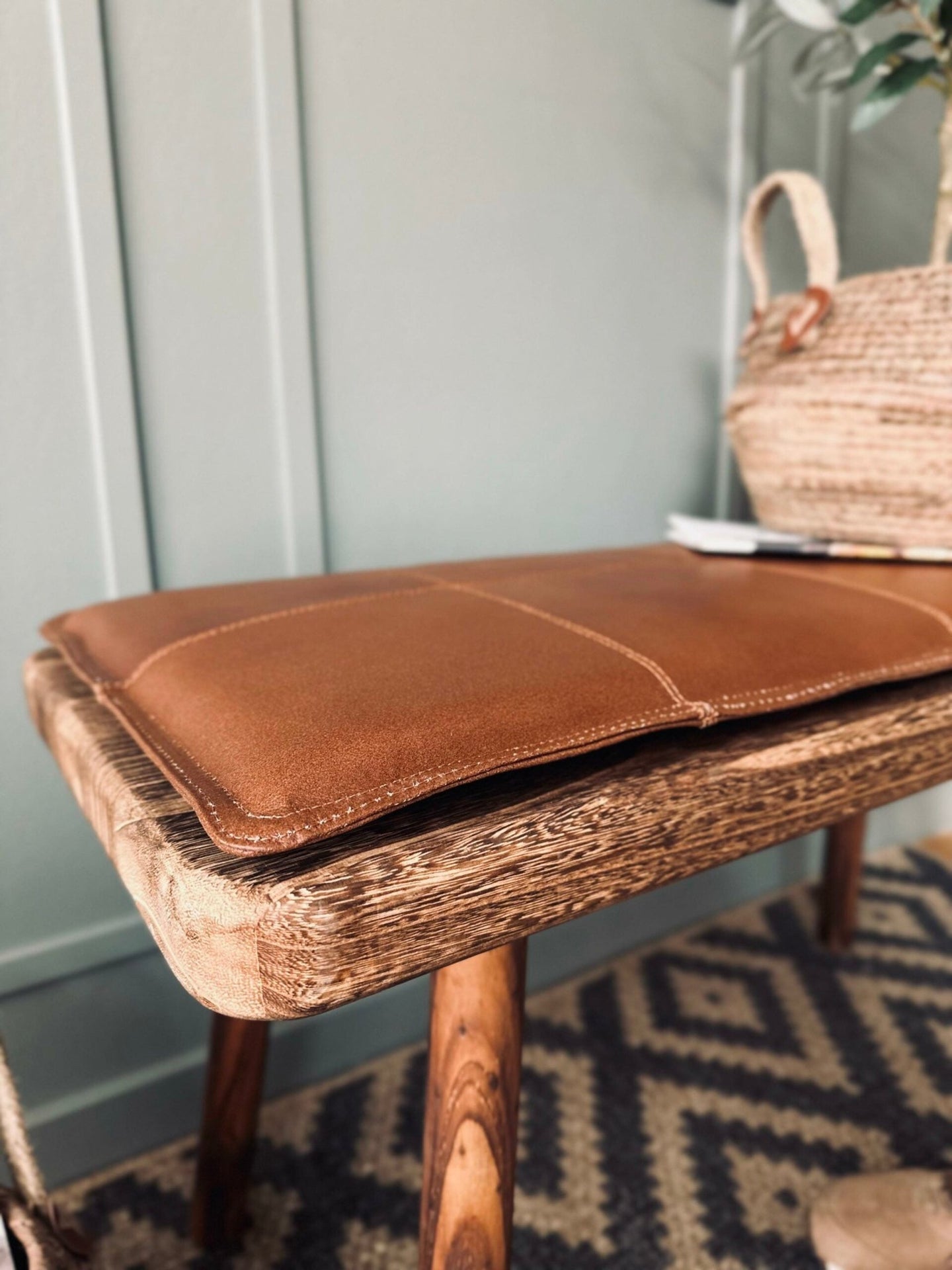 Hynde i læder - Cognac bøffellæder - VIAMAJA.DK