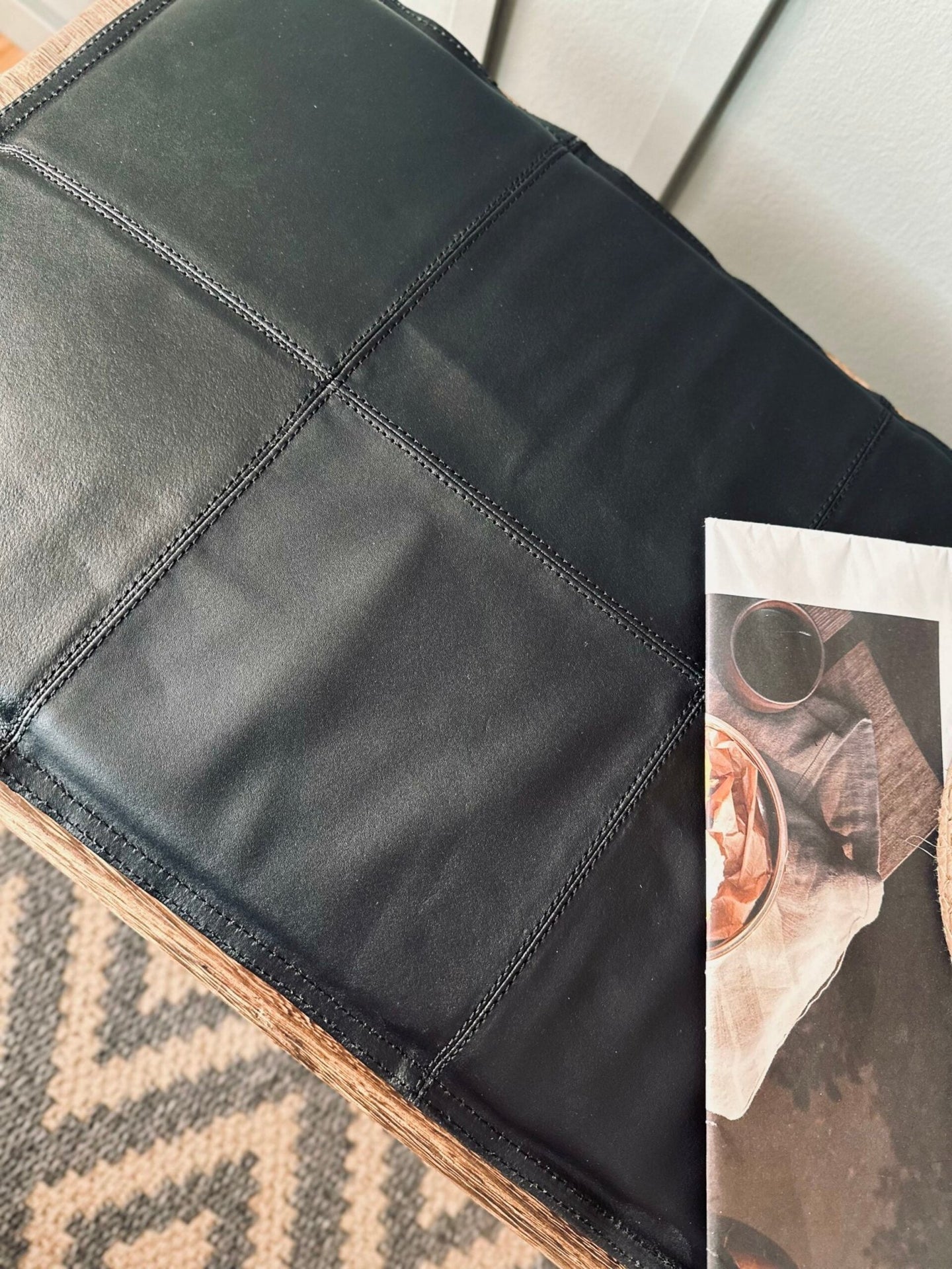 Hynde i læder – Sort bøffellæder - VIAMAJA.DK