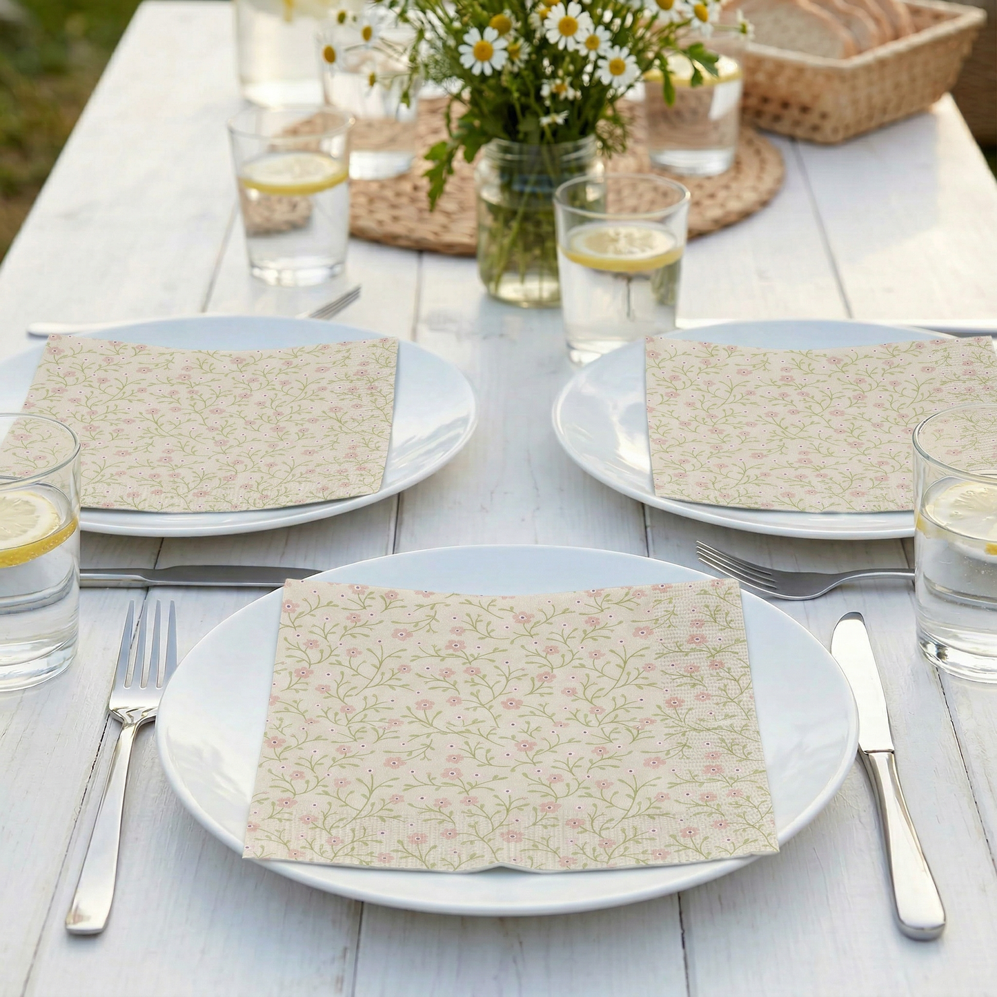 Servetter small flower - 20 st