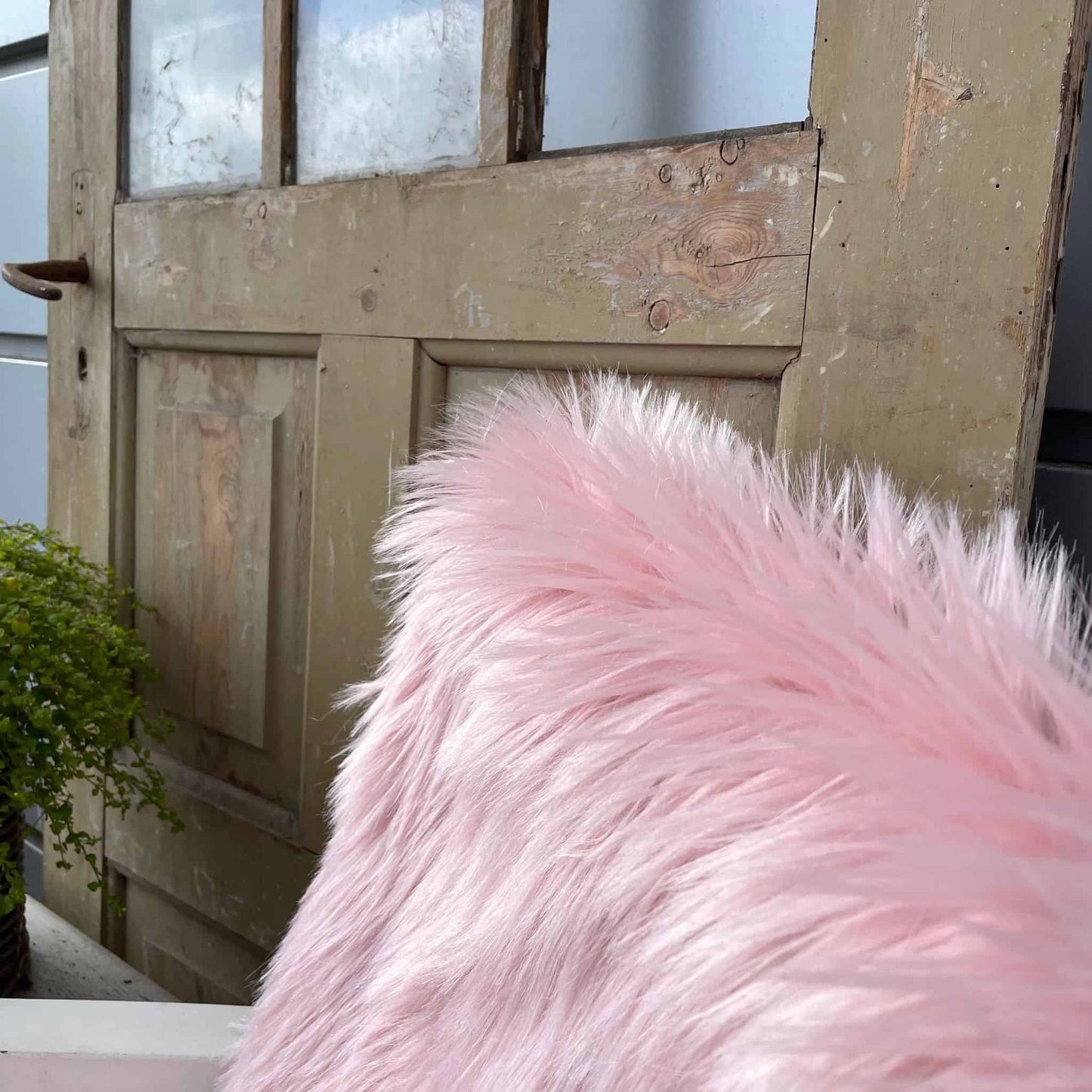 Imiteret Rosa pels - VIAMAJA.DK