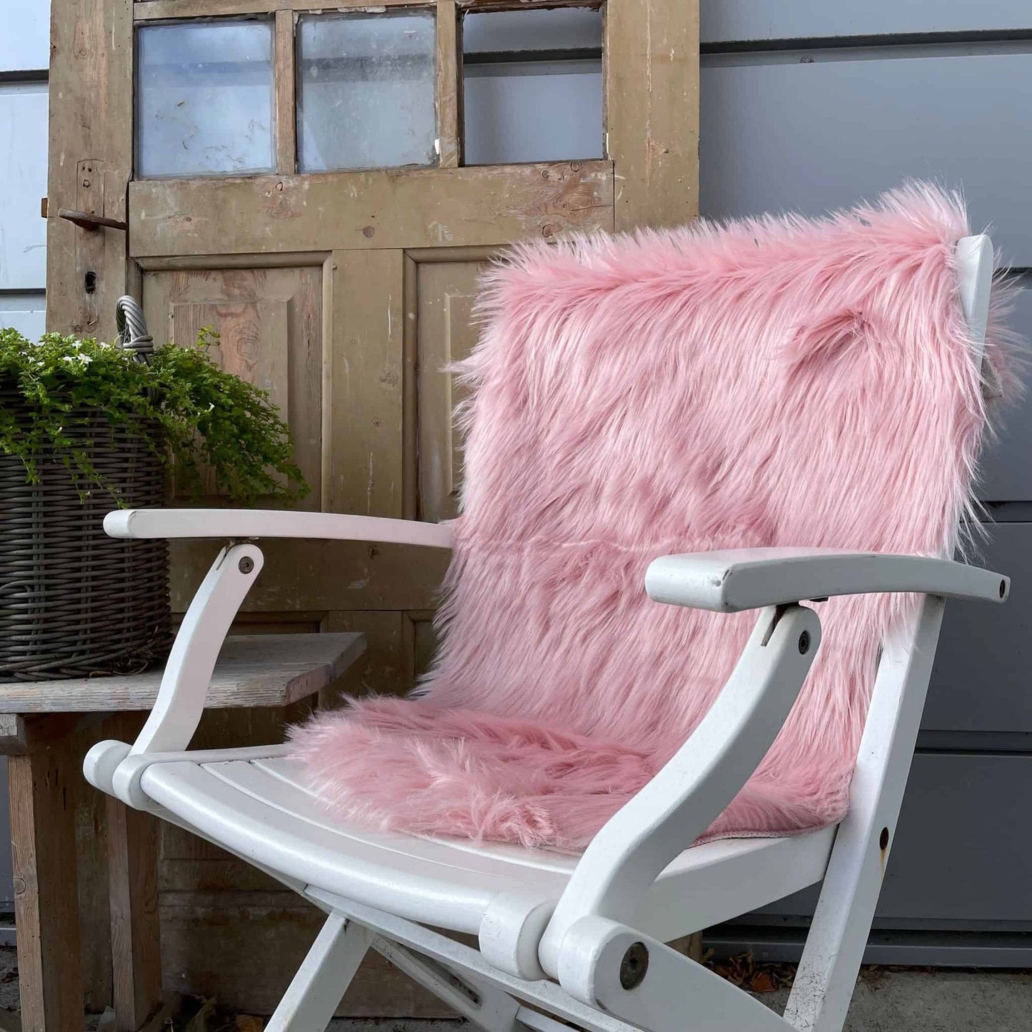 Imiteret Rosa pels - VIAMAJA.DK