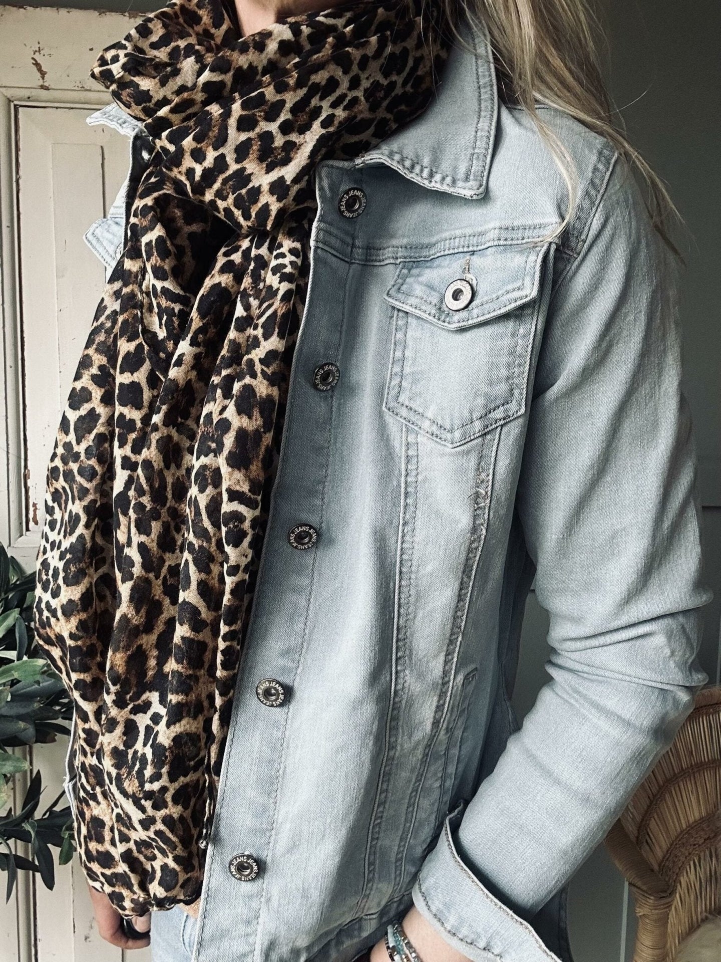 Jakke Alina Denim - VIAMAJA.DK