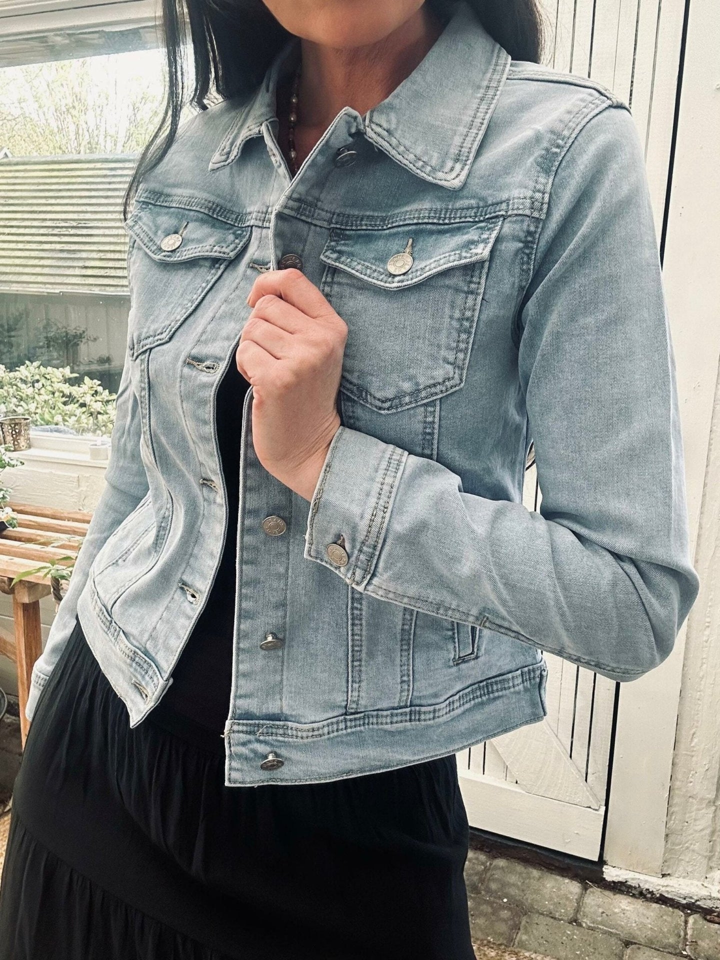 Jakke Denim - VIAMAJA.DK